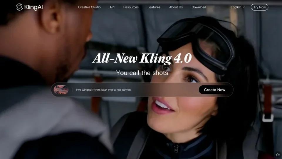 Kling official homepage